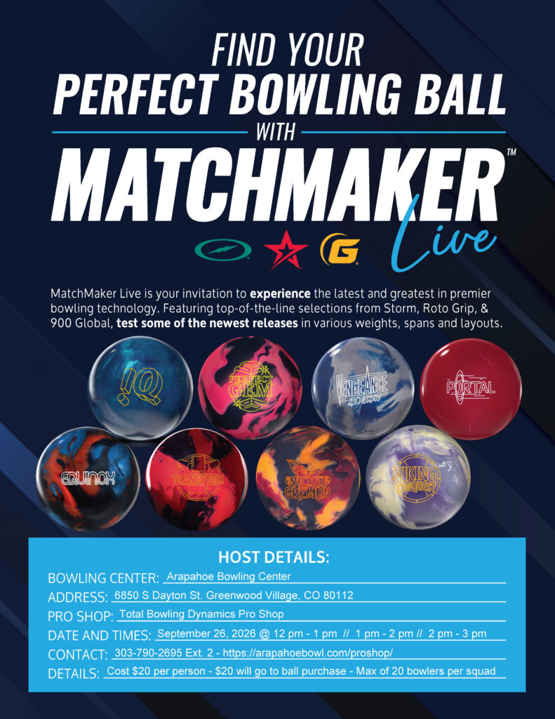 MatchMaker Live – Find Your Perfect Bowling Ball