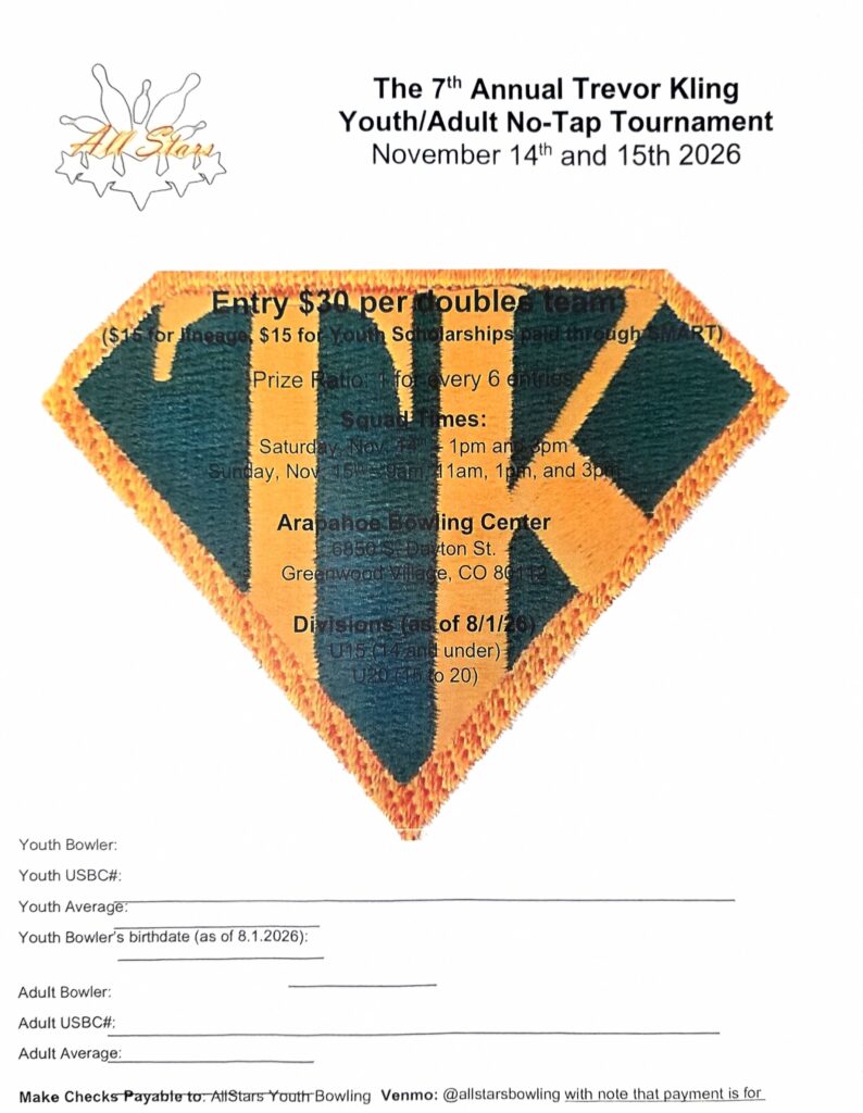 The 7th Annual Trevor Kling Youth/Adult No-Tap Tournament